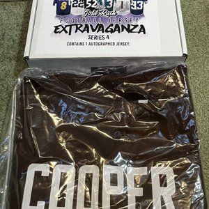 Amari Cooper Autographed Brown Jersey Beckett Cert COA Cleveland Browns + Box!